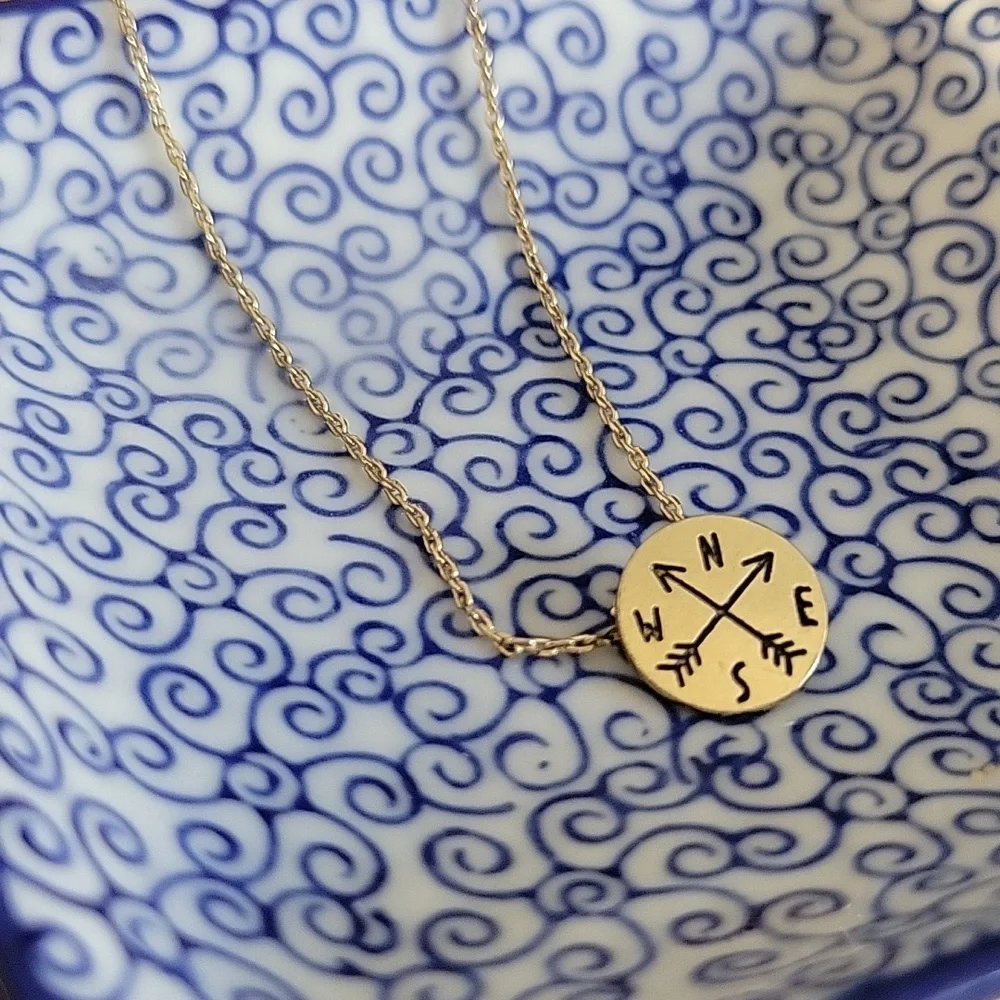 Compass Necklace - Picture 1 of 7